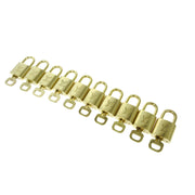 LOUIS VUITTON Padlock & Key Bag Accessories Charm 100 Piece Set Gold 80091