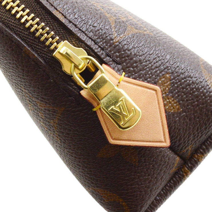 LOUIS VUITTON POCHETTE COSMETIC POUCH PURSE MONOGRAM SR5129 M47515 05656