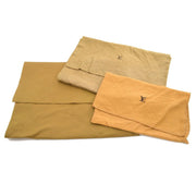 Louis Vuitton Dust Bag 10 Set Brown Beige 100% Cotton Authentic 88147