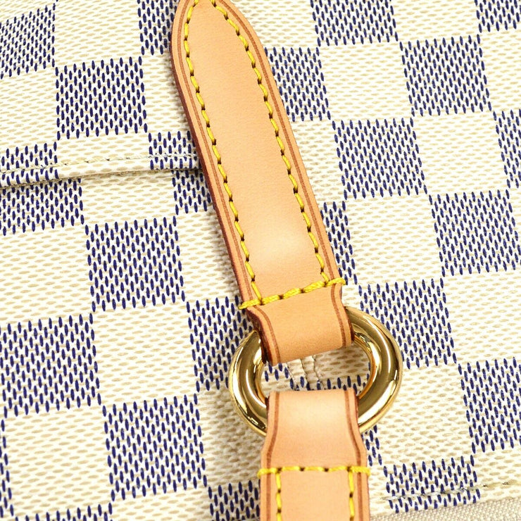 LOUIS VUITTON TOTALLY PM HAND TOTE BAG PURSE DAMIER AZUR N41280 75047