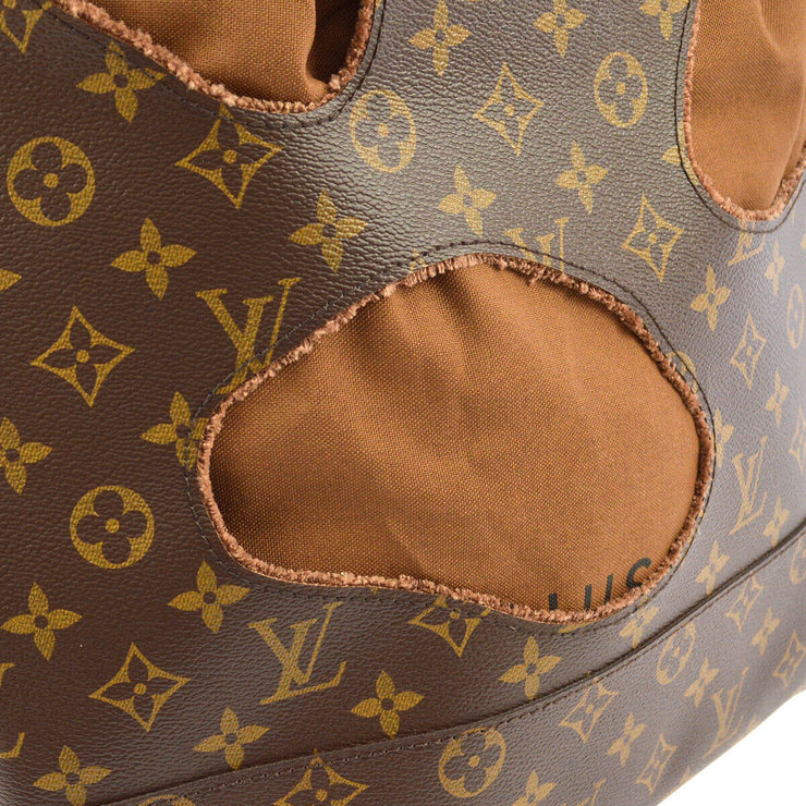 Louis Vuitton Monogram With Holes Hand Tote Bag Comme Des Garcons