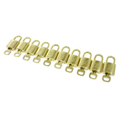 LOUIS VUITTON Padlock & Key Bag Accessories Charm 100 Piece Set Gold 80091