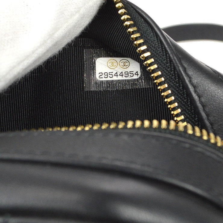 Chanel Single Chain Shoulder Bag Black Lambskin 29544954 97800