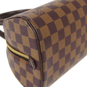 LOUIS VUITTON RIVERA MINI HAND BAG CA0023 PURSE DAMIER EBENE N41436 AUTH 90795