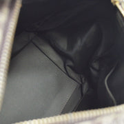 Christian Dior Trotter Pattern Boston Mini Handbag Brown Canvas BOA0112 55318