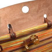 Hermes Herbag PM 2 in 1 2way Handbag C??F Orange Vibrato Toile Officier 55786