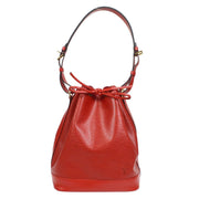 LOUIS VUITTON NOE DRAWSTRING SHOULDER BAG PURSE RED EPI M44007 SP0998 A41406d