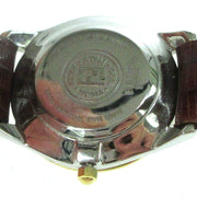 FENDI 2000L Orologi Ladies Wristwatch Watch Quartz Lizard Belt Brown AK38568j