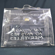 HERMES Vinyl Kelly Beach Hand Bag SOUVENIR DE L'EXPOSITION 1997 AK31906f