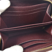 LOUIS VUITTON ZIPPY COIN PURSE WALLET MONOGRAM IDYLLE M63005 TS0161 82722