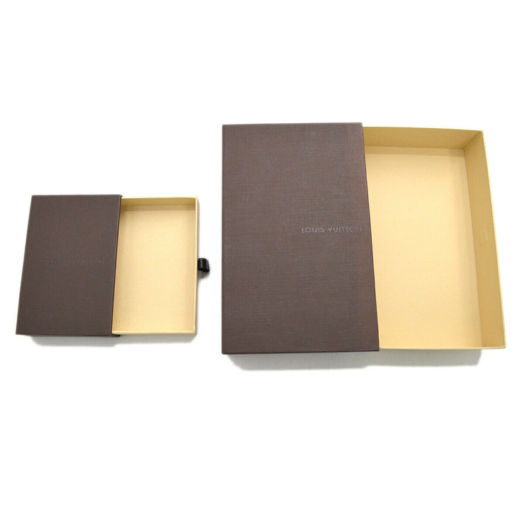 LOUIS VUITTON Box Gift Box Accessory Case Set of 10 Authentic 93468