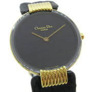 Christian Dior Bagheera Black Moon D46 153-5 Ladies Wristwatch Watch 30468