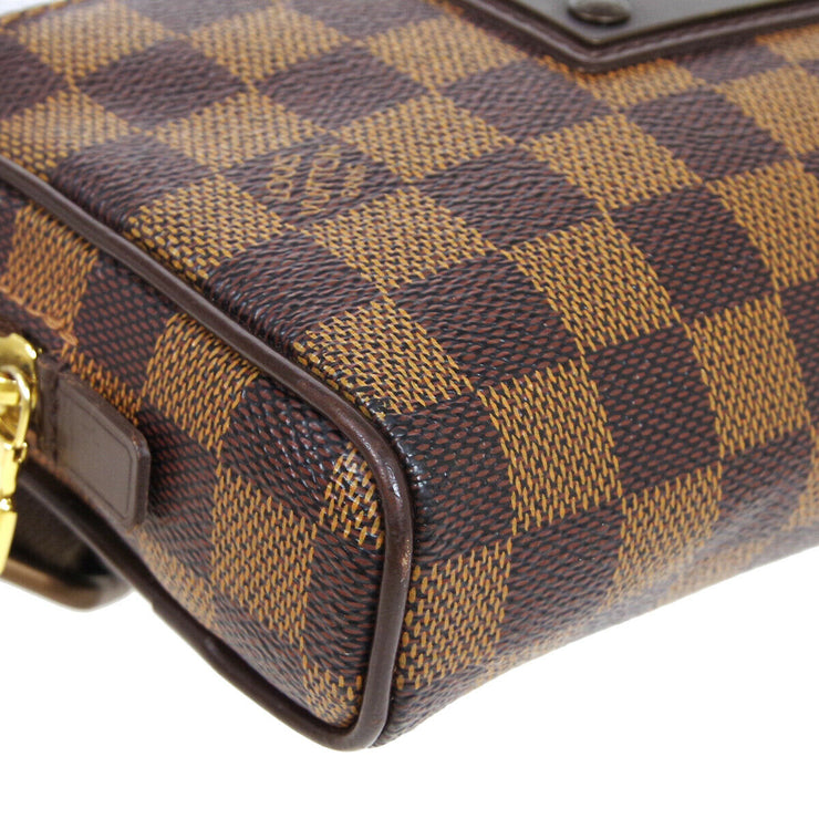 LOUIS VUITTON BROOKLYN BUM BAG WAIST POUCH CA2101 PURSE DAMIER N41101 31994