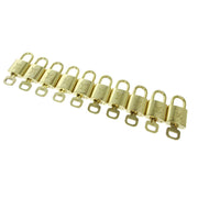 LOUIS VUITTON Padlock & Key Bag Accessories Charm 100 Piece Set Gold 80091