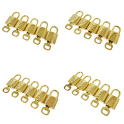 LOUIS VUITTON Padlock & Key Bag Accessories Charm 100 Piece Set Gold 38100