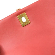 Chanel Quilted Chain 2way Handbag Pink Lambskin 28875970 67710