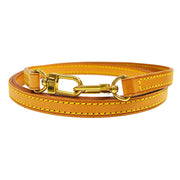 LOUIS VUITTON Logos Shoulder Strap Leather Brown 43608