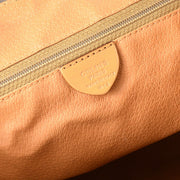 CELINE Macadam Backpack Hand Bag Brown 92636