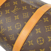 LOUIS VUITTON MONOGRAM PURSE KEEPALL 55 TRAVEL HANDBAG M41424 MI0912 86657