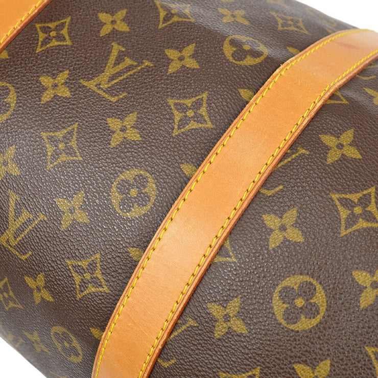 LOUIS VUITTON MONOGRAM PURSE KEEPALL 55 TRAVEL HANDBAG M41424 MI0912 86657