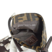 FENDI Zucca Mini Hand Bag Brown 90809