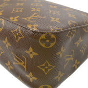 LOUIS VUITTON LOOPING MM HAND BAG FL0015 PURSE MONOGRAM CANVAS M51146 35538