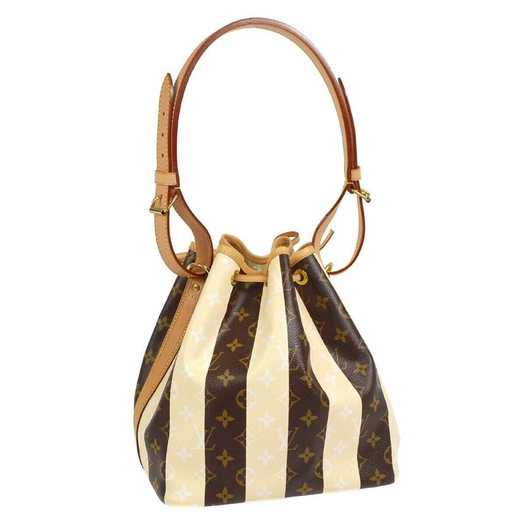 Louis Vuitton Petite Noe Drawstring Bag Monogram Rayures M40564 AR4101 89177