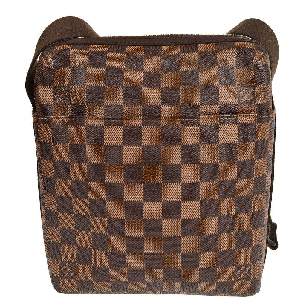 LOUIS VUITTON Shoulder Bag Damier Thames GM N48181 Brown Ladies Canvas