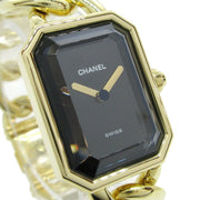 CHANEL Premiere Ladies Quartz Wristwatch #M Q.B10130 YG750 18K 05855