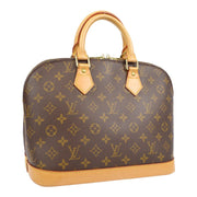 Louis Vuitton Monogram Alma Hand Bag M51130 Lv Auction