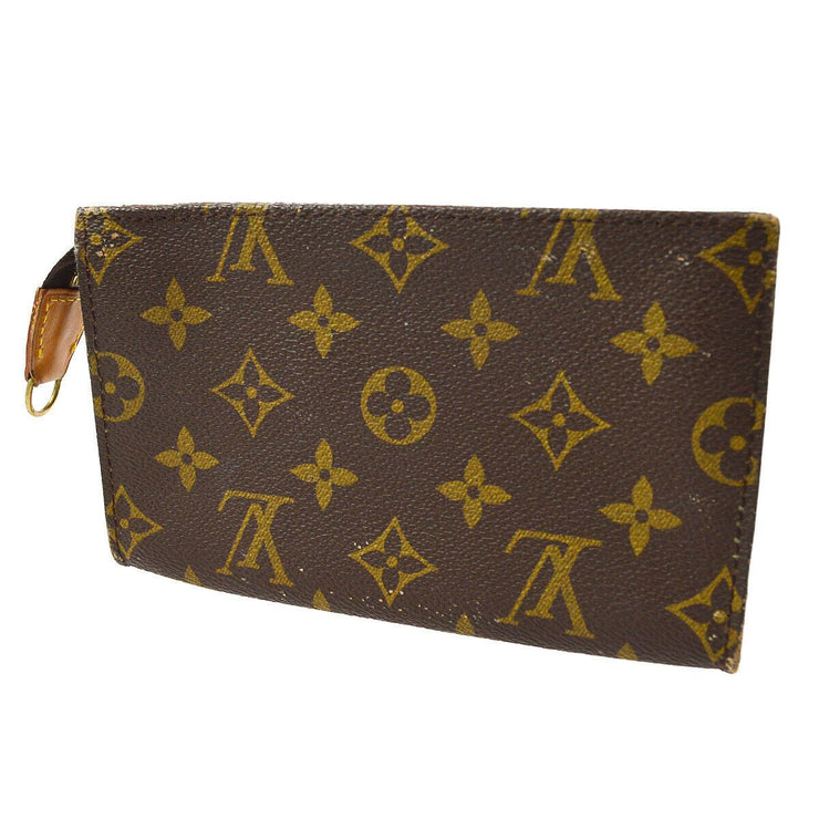 LOUIS VUITTON BUCKET PM ATTACHED POUCH PURSE MONOGRAM CANVAS AR0917 05797
