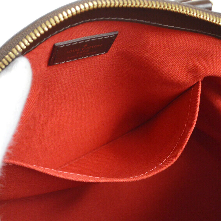 LOUIS VUITTON VERONA PM HAND BAG PURSE DAMIER EBENE N41117 93504