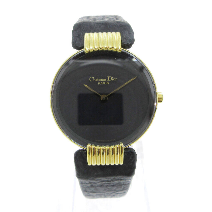 Christian Dior Bagheera Black Moon D46 153-5 Ladies Wristwatch Watch 30468