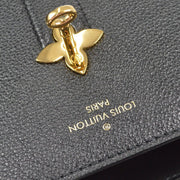 Louis Vuitton Rose Des Vents PM 2way Handbag Black M53821 RI0199 66886
