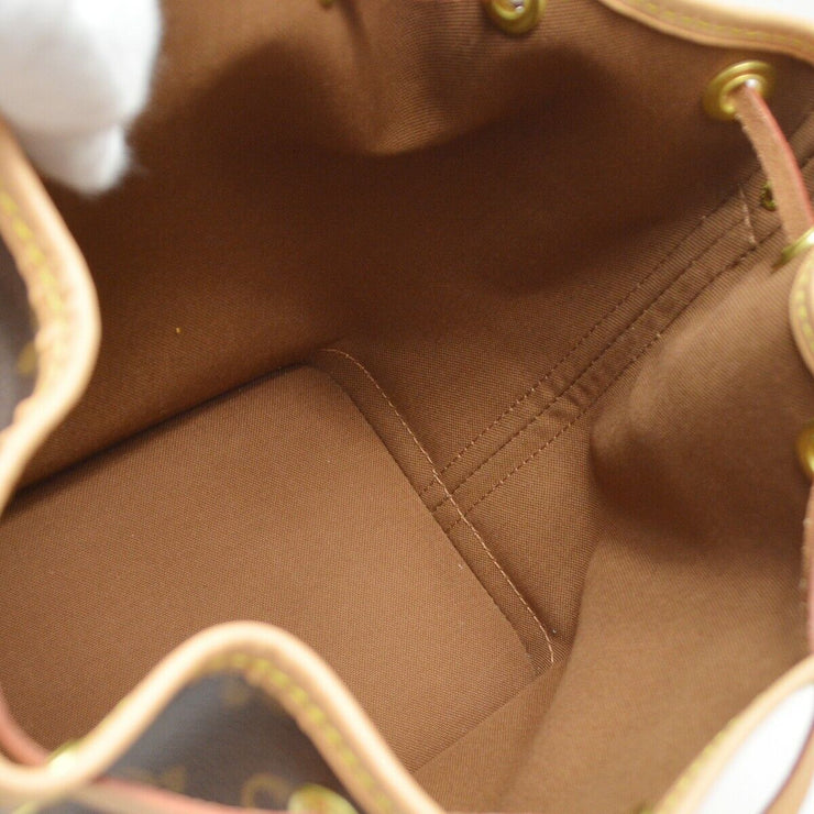Louis Vuitton Noe Bb Drawstring Shoulder Bag Purse Monogram M40817 Sa4177