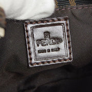 FENDI Zucca Mini Hand Bag Brown 91551