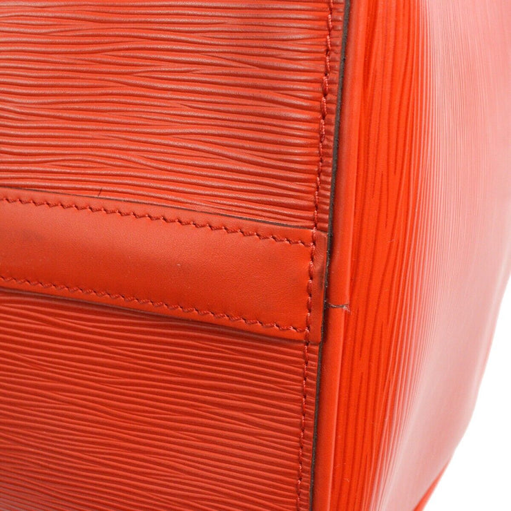 Louis Vuitton X Supreme Red Epi Keepall Bandouliere Duffle Bag 45