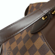 LOUIS VUITTON VERONA PM HAND BAG DU2104 PURSE DAMIER EBENE N41117 20157