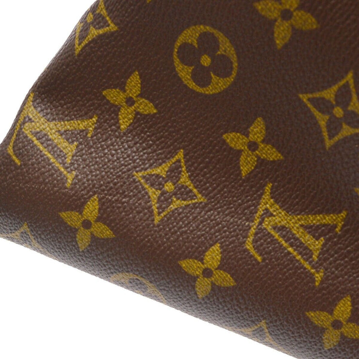 Used Brown Louis Vuitton Monogram Keepall 60cm Bandoliere