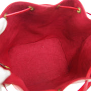 LOUIS VUITTON PETITE NOE DRAWSTRING SHOULDER BAG RED EPI M44107 AR0978 04911