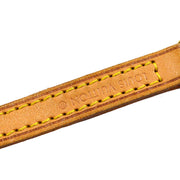 LOUIS VUITTON Logos Shoulder Strap Leather Brown 43608