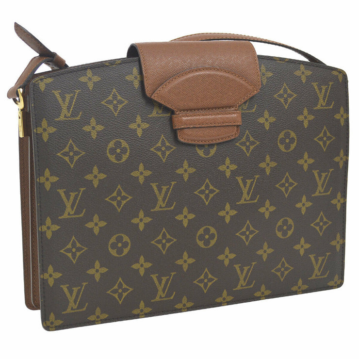 Louis Vuitton Monogram Courcelles Bag - Brown Shoulder Bags