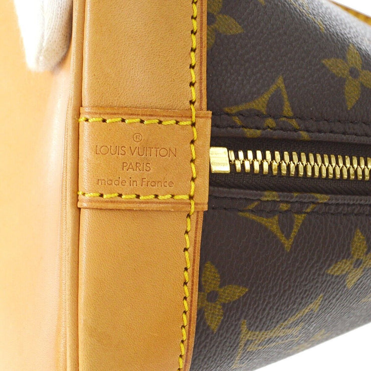 LOUIS VUITTON ALMA HANDBAG PURSE MONOGRAM CANVAS M51130 VI0956 76215