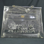 HERMES Vinyl Kelly Beach Hand Bag SOUVENIR DE L'EXPOSITION 1997 AK31757i