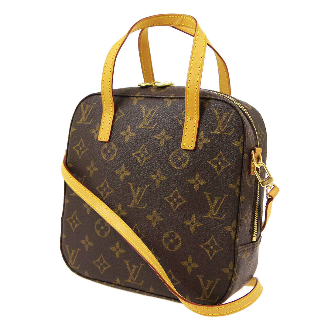 LOUIS VUITTON SPONTINI 2WAY HAND BAG AR0023 PURSE MONOGRAM M47500 