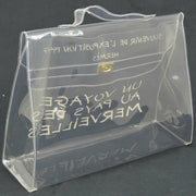 HERMES Vinyl Kelly Beach Hand Bag SOUVENIR DE L'EXPOSITION 1997 AK38245f