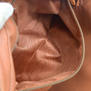 CELINE Macadam Pattern Hand Business Bag Brown 72778