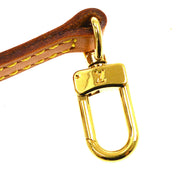 LOUIS VUITTON Logos Shoulder Strap Brown Leather Handbag Accessories 62345
