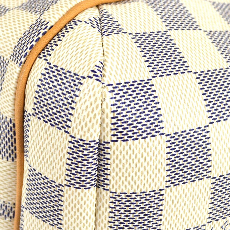 LOUIS VUITTON TOTALLY PM HAND TOTE BAG PURSE DAMIER AZUR N41280 75047