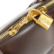 LOUIS VUITTON VERONA MM HAND BAG DAMIER EBENE N41118 71086